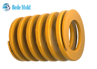 A aprovação a mais clara do OD 40mm RoHS da cor do amarelo da carga da mola da modelagem por injeção do retângulo do TF