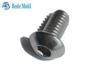 A cabeça de aço inoxidável do botão M8 do comprimento 12~65mm parafusa o padrão dos materiais ISO7380 do SUS 304