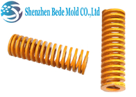 O amarelo do metal morre o molde ISO10243 das molas, molas de bobina industriais da modelagem por injeção