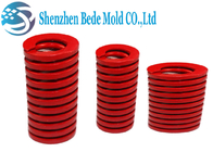 Mola resistente vermelha do molde/padrão industrial da mola de compressão ISO10243