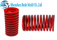 Mola resistente vermelha do molde/padrão industrial da mola de compressão ISO10243