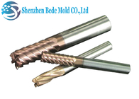 Moinho de extremidade variável de aço do carboneto da flauta da ligação 4 das ferramentas de corte do CNC da dureza alta