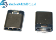 Date o tipo C de USB 3,1 do conector do cabo distribuidor de corrente AISG C.C. do porto 30V do conector da tomada masculina