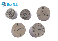 Materiais SUS420 de aço inoxidável personalizados do tamanho do selo de data da inserção da data do molde das peças do molde da precisão